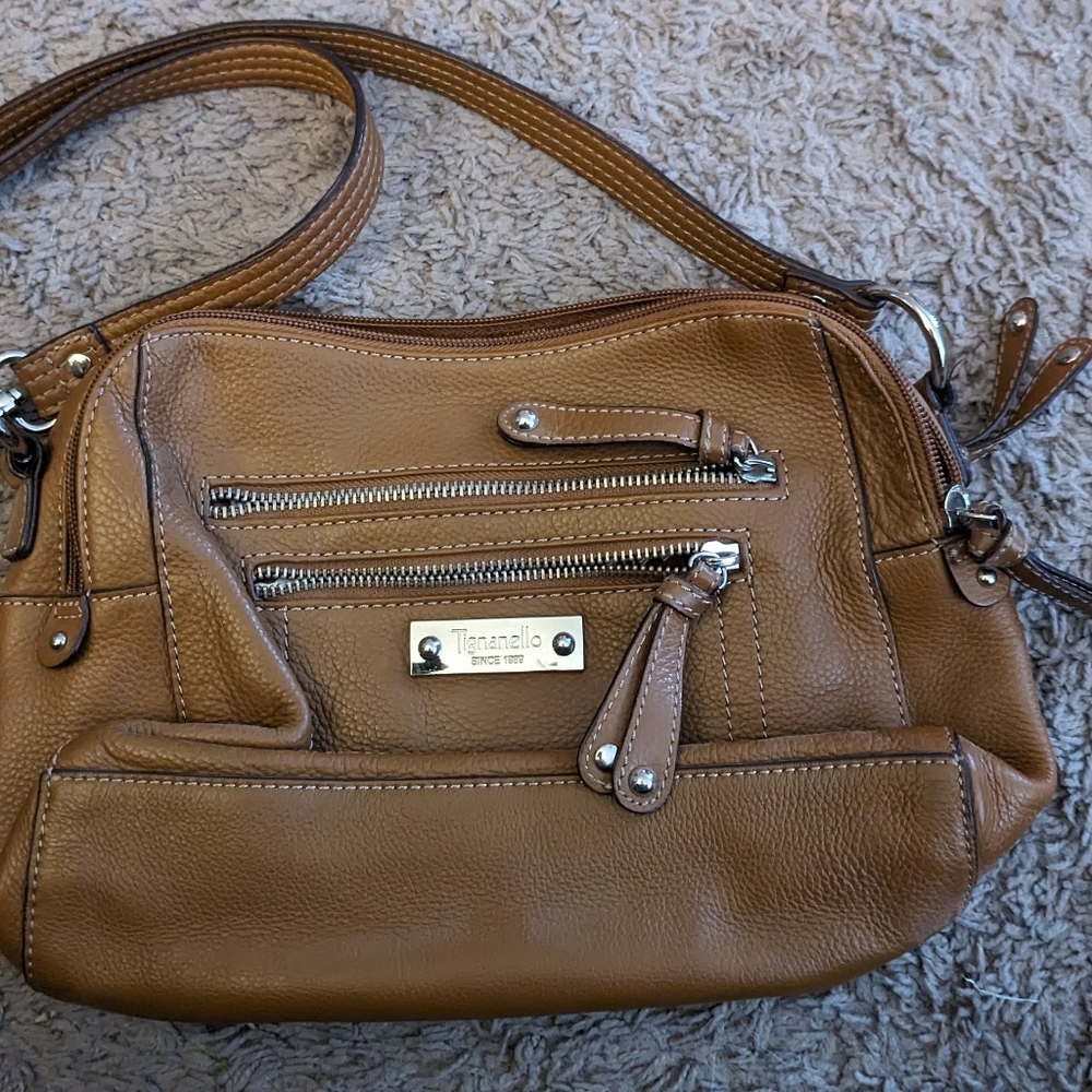 Tignanello brown purse